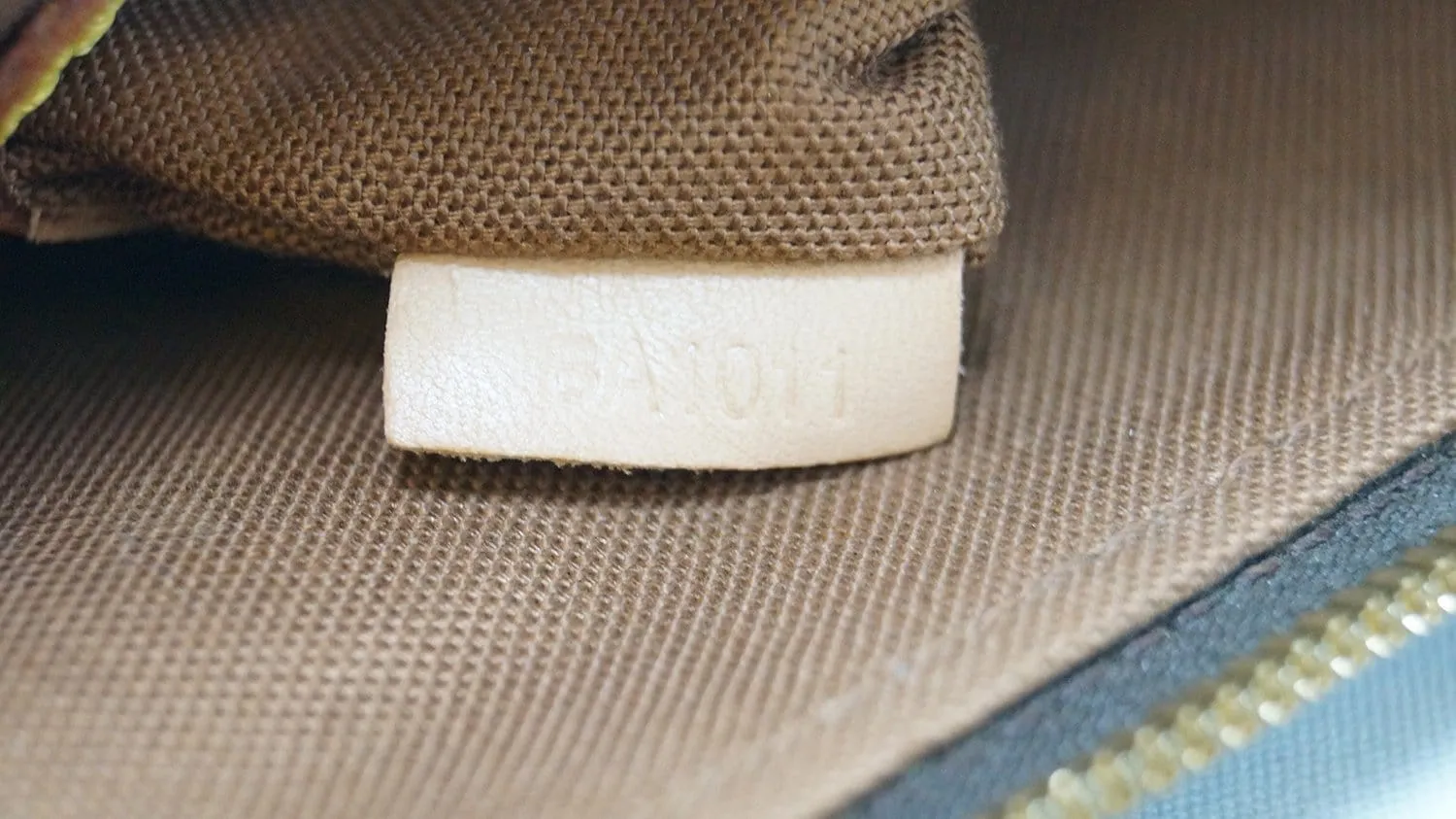LOUIS VUITTON Monogram Canvas Alma Satchel Bag Brown