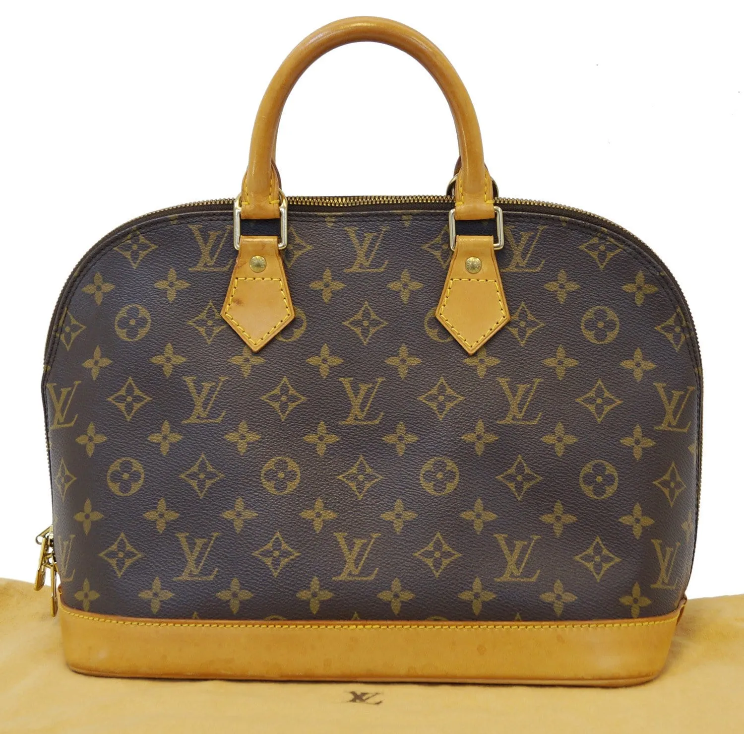 LOUIS VUITTON Monogram Canvas Alma Satchel
