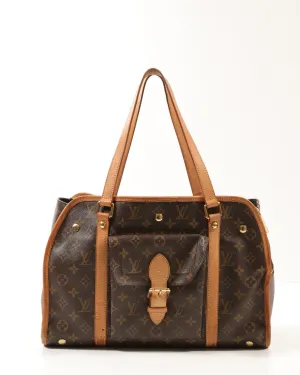 Louis Vuitton Monogram Canvas Baxter GM Dog Carrier Bag