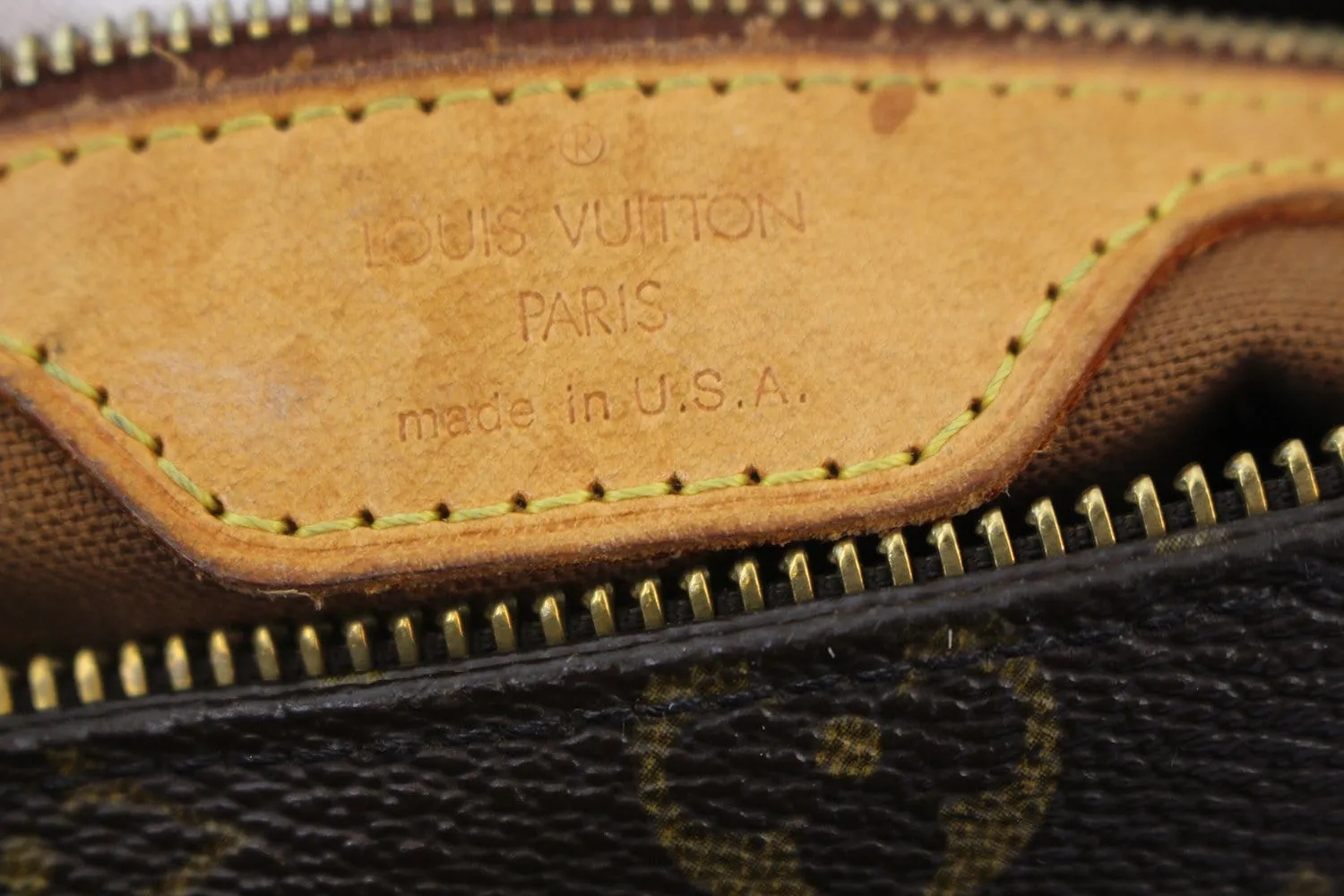 LOUIS VUITTON Monogram Canvas Cabas Piano Tote