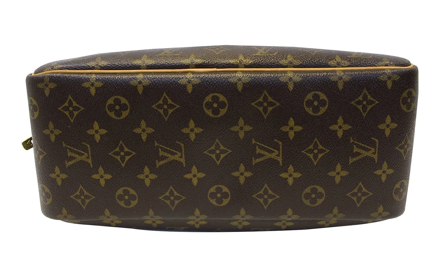 LOUIS VUITTON Monogram Canvas Deauville Brown Satchel Bag