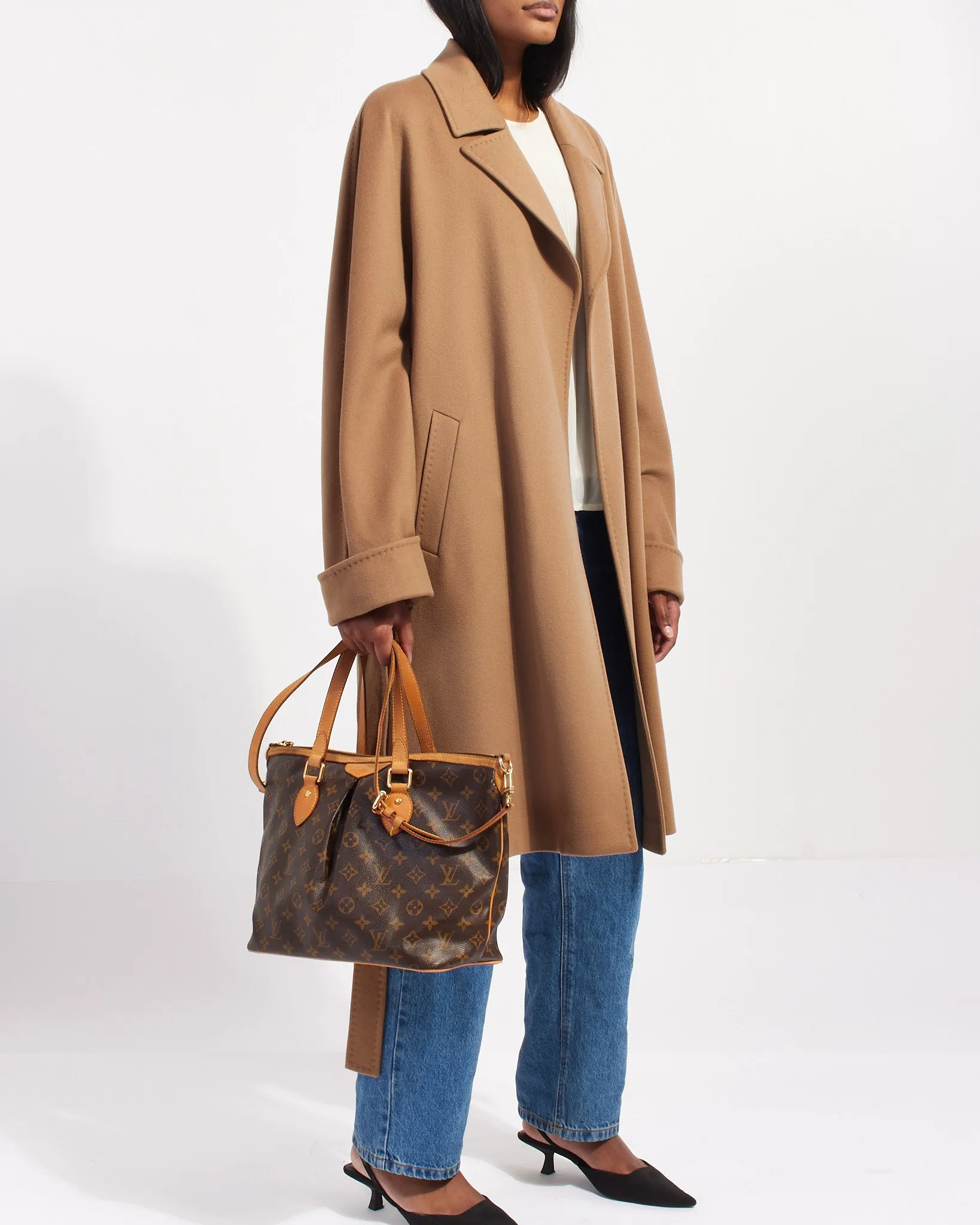 Louis Vuitton Monogram Canvas Palermo Pm Tote Bag