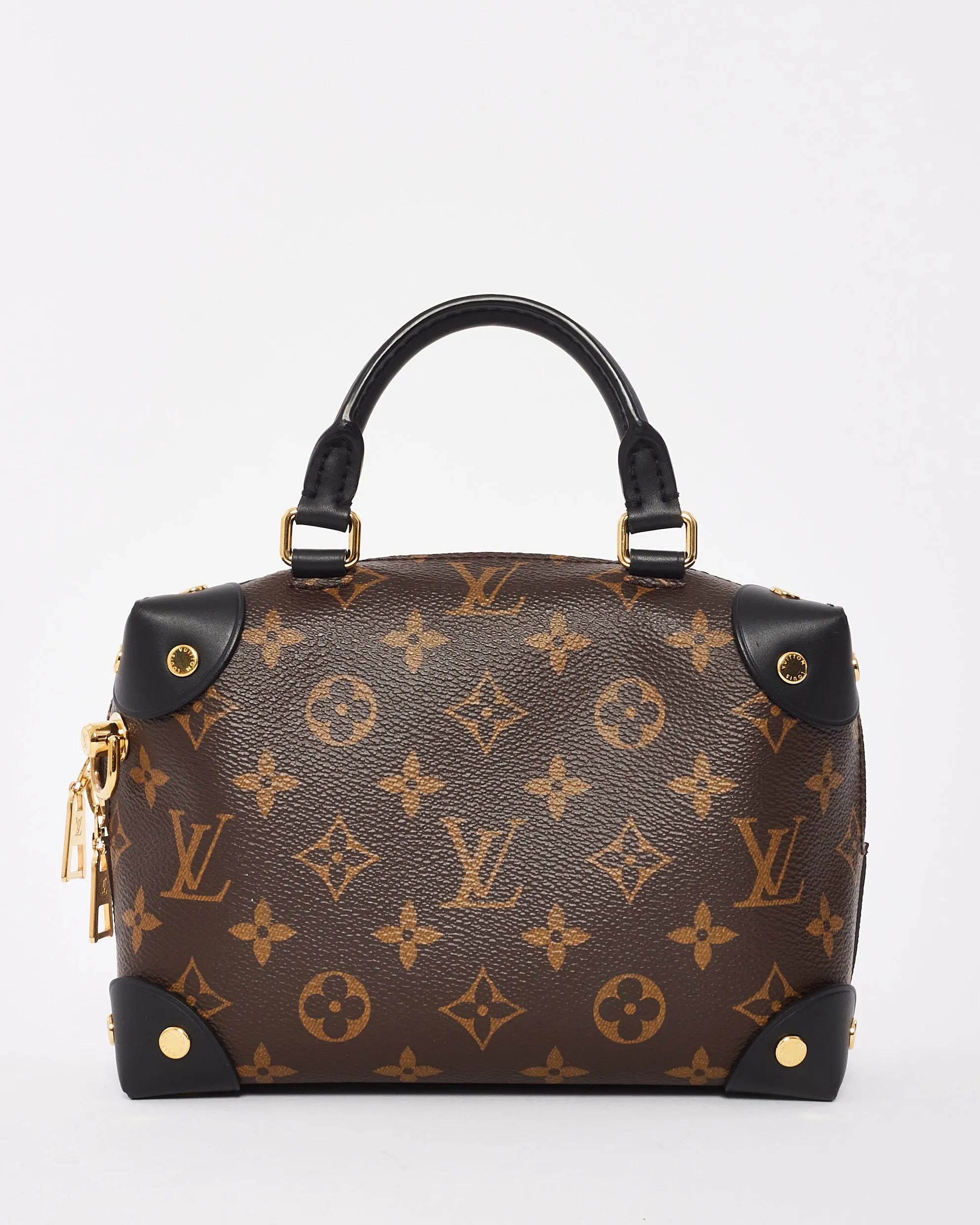 Louis Vuitton Monogram Canvas Petite Malle Souple Shoulder Bag
