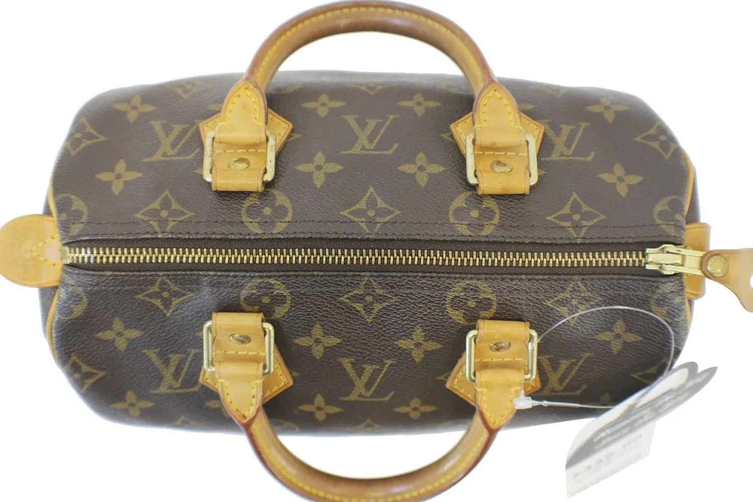 LOUIS VUITTON Monogram Canvas Speedy 25 Satchel Bag