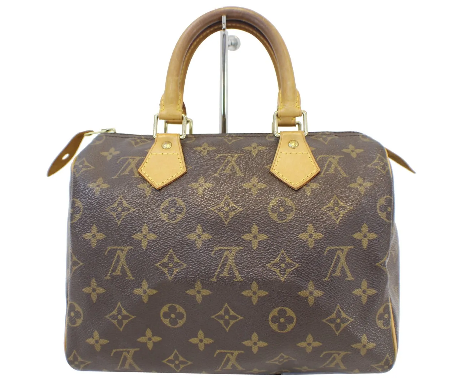 LOUIS VUITTON Monogram Canvas Speedy 25 Satchel Bag