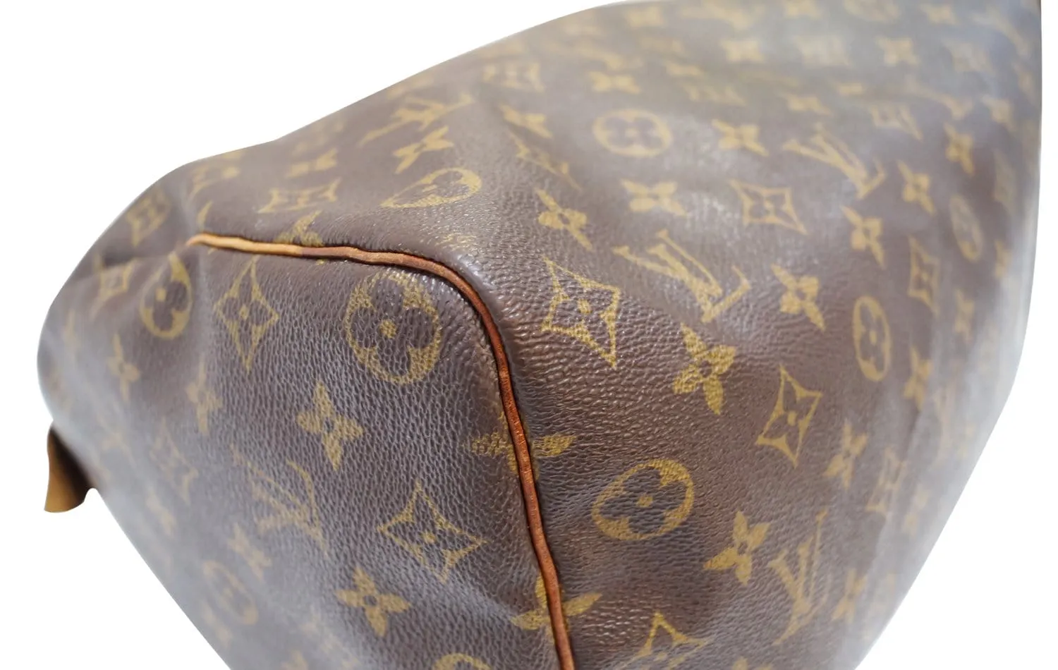 LOUIS VUITTON Monogram Canvas Speedy 35 Satchel Bag