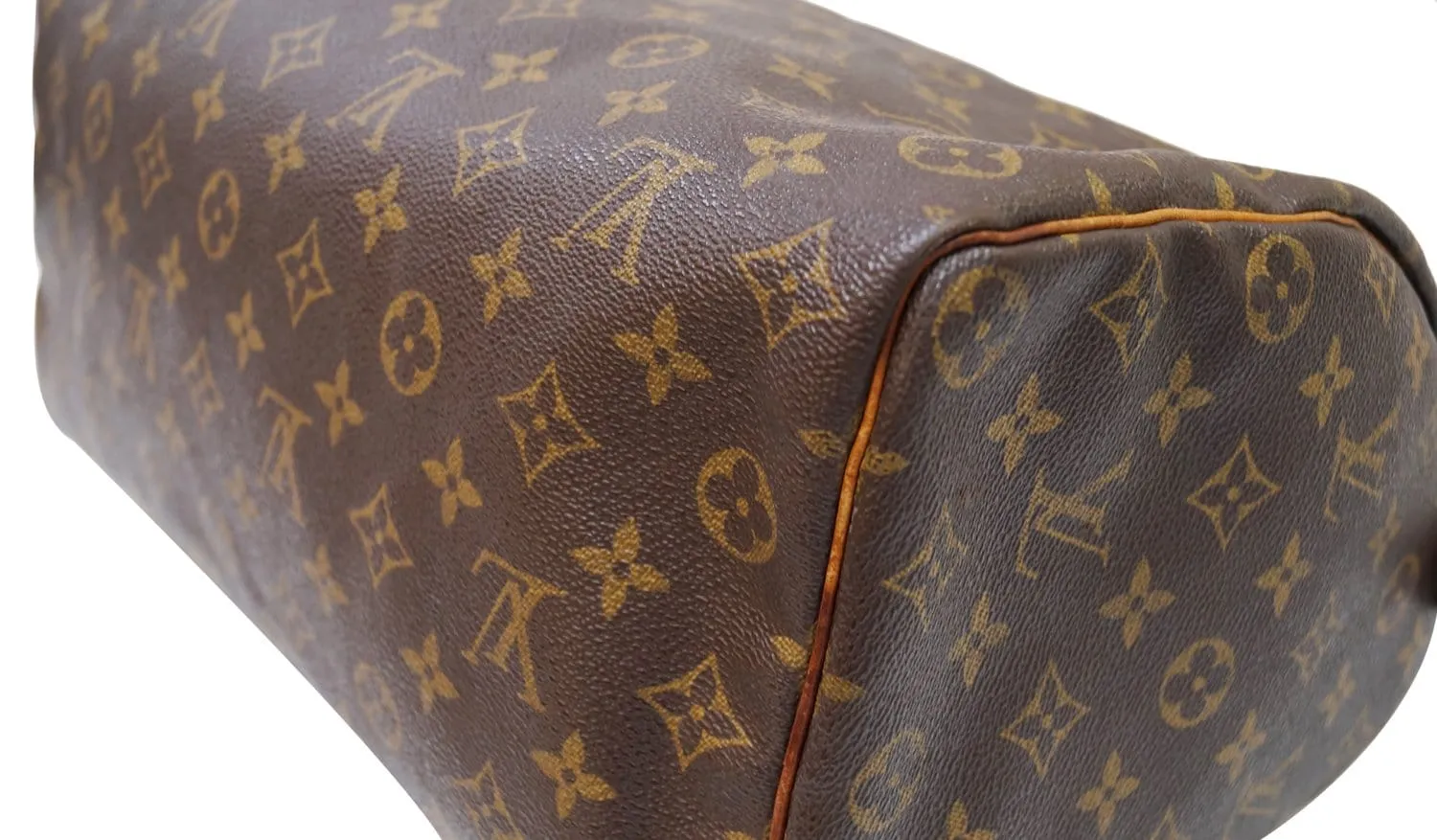 LOUIS VUITTON Monogram Canvas Speedy 35 Satchel Bag