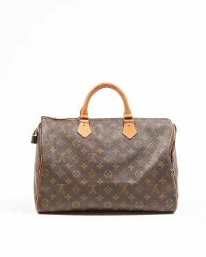 Louis Vuitton Monogram Canvas Speedy 35