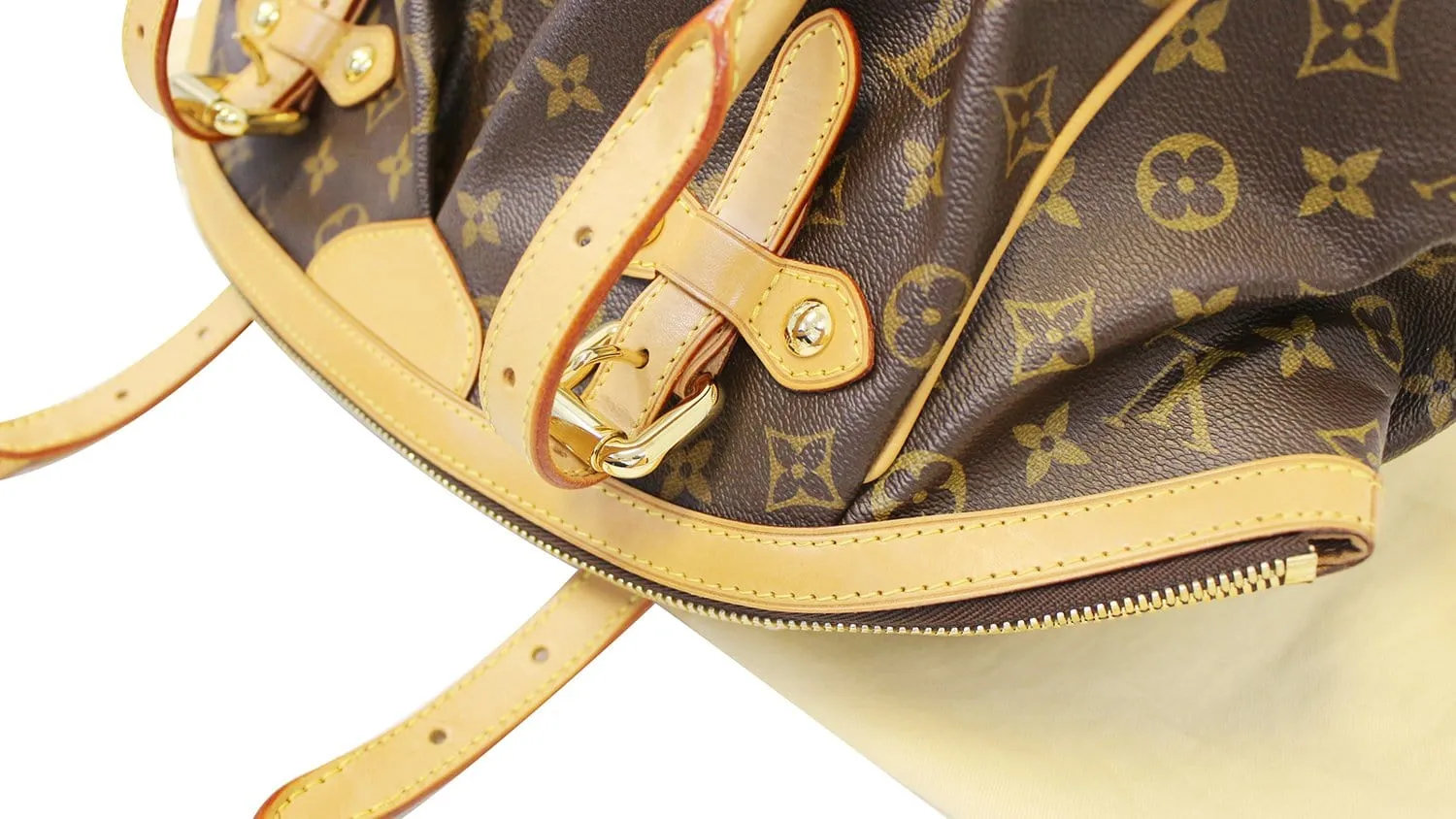 LOUIS VUITTON Monogram Canvas Tivoli GM Satchel Bag