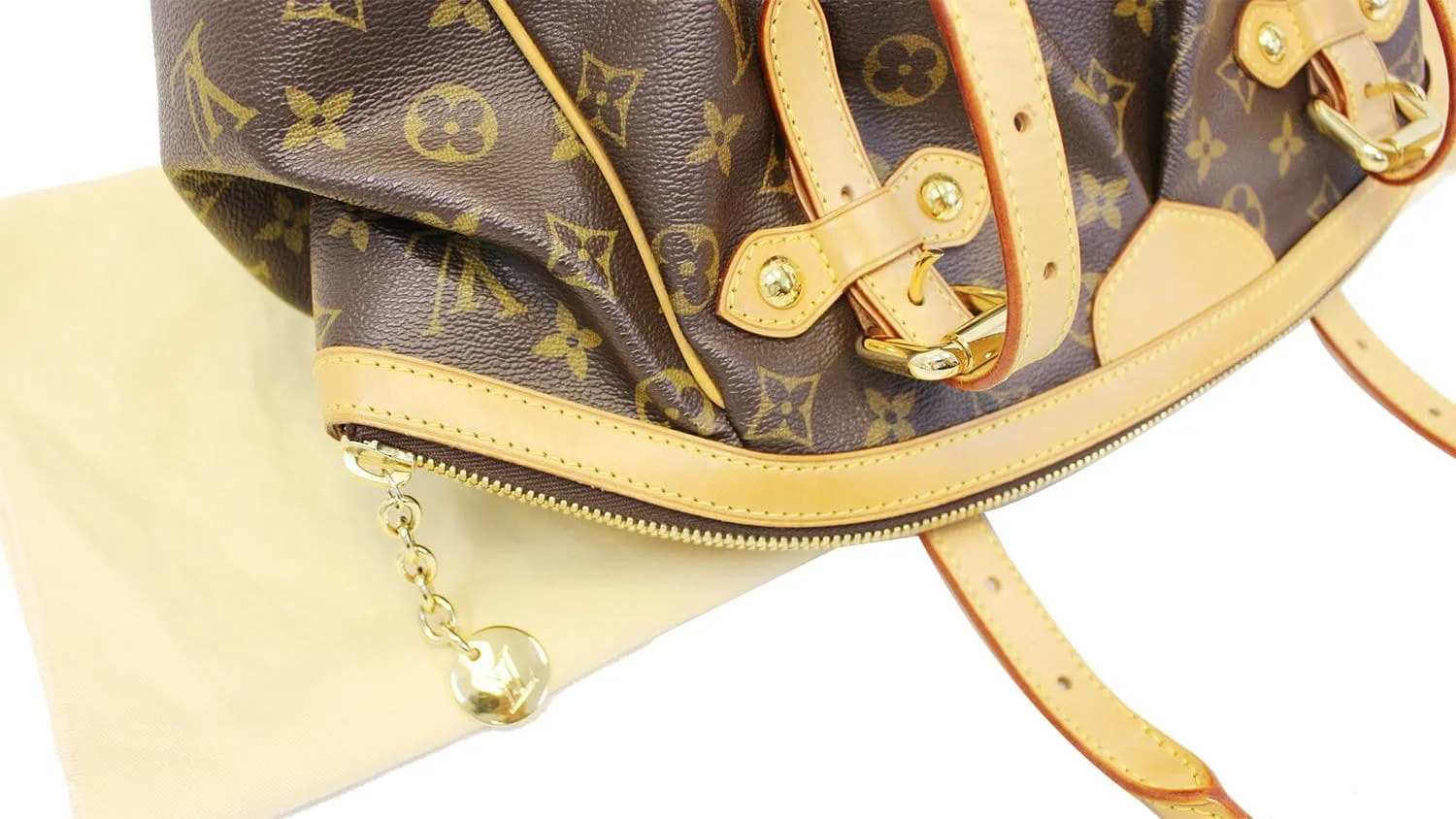 LOUIS VUITTON Monogram Canvas Tivoli GM Satchel Bag