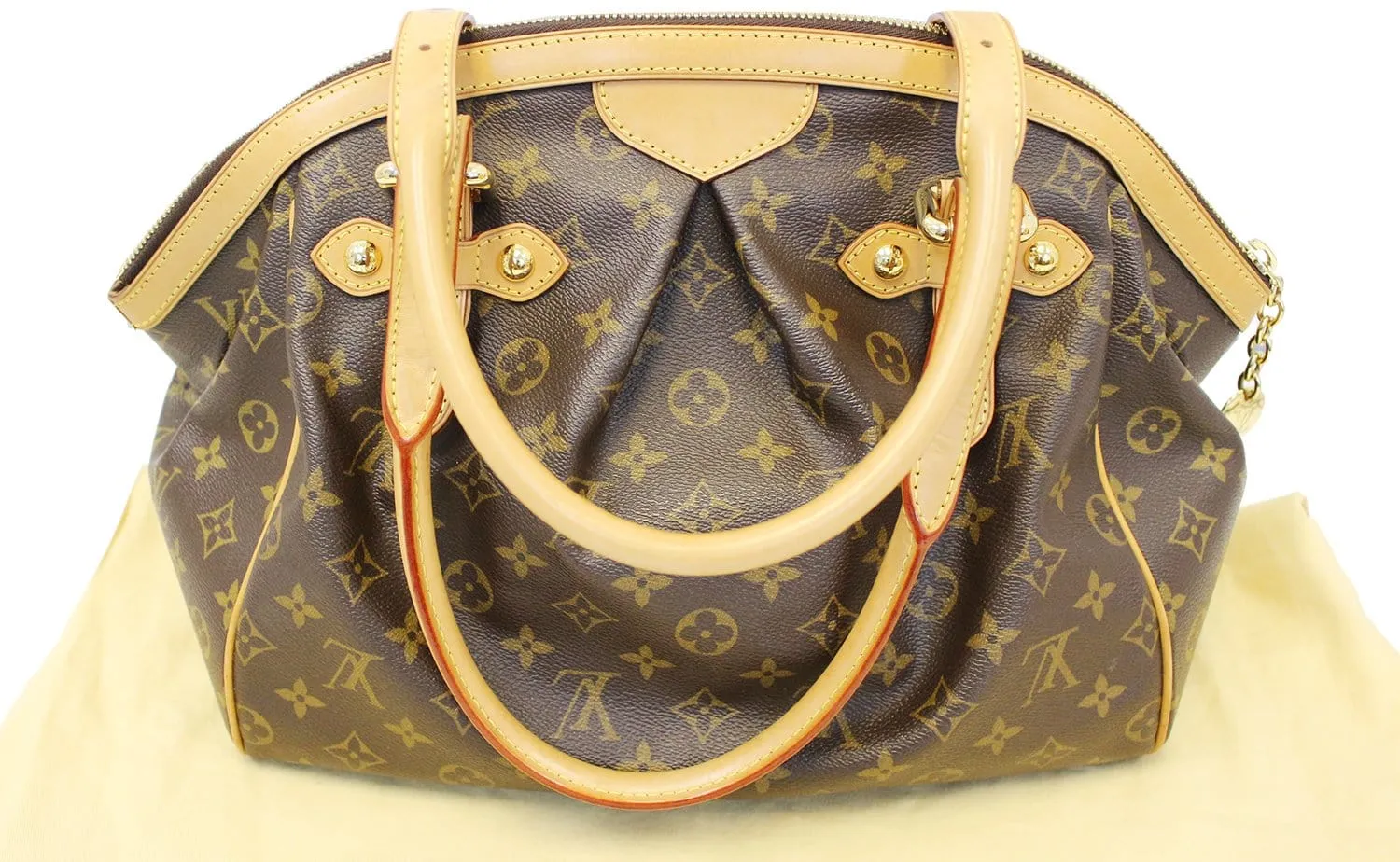 LOUIS VUITTON Monogram Canvas Tivoli GM Satchel Bag