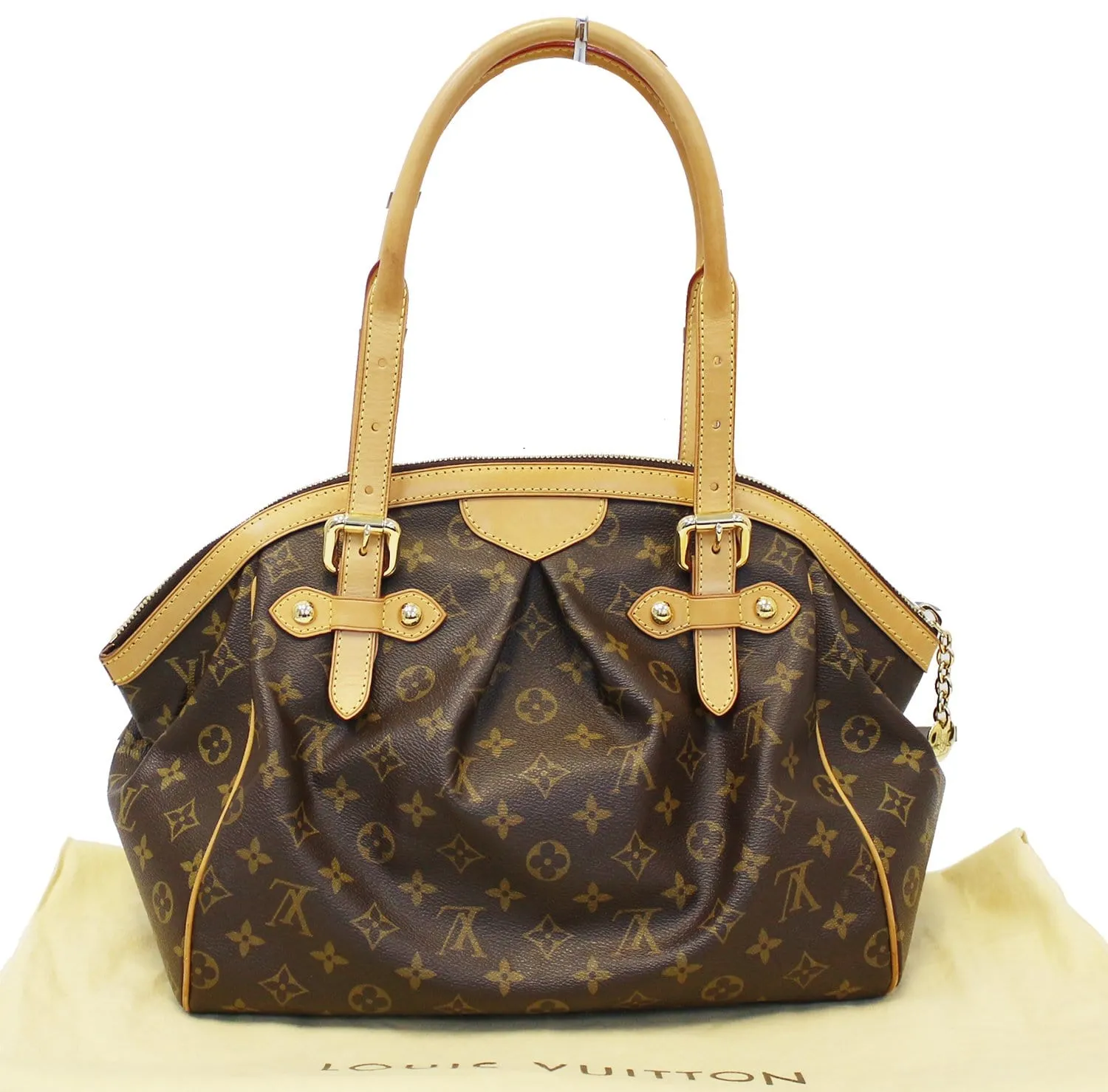 LOUIS VUITTON Monogram Canvas Tivoli GM Satchel Bag