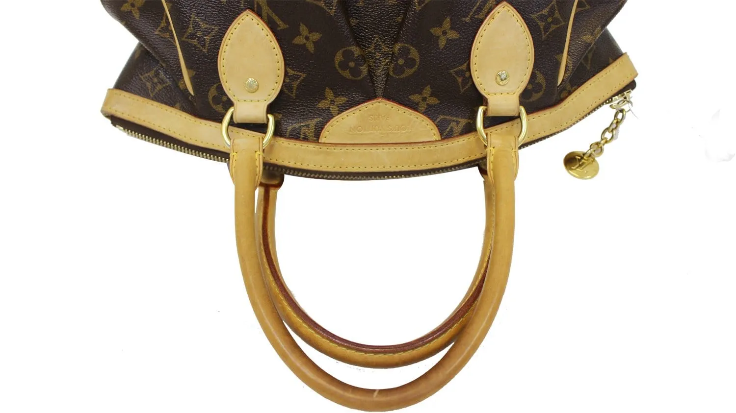 LOUIS VUITTON Monogram Canvas Tivoli PM Satchel Bag
