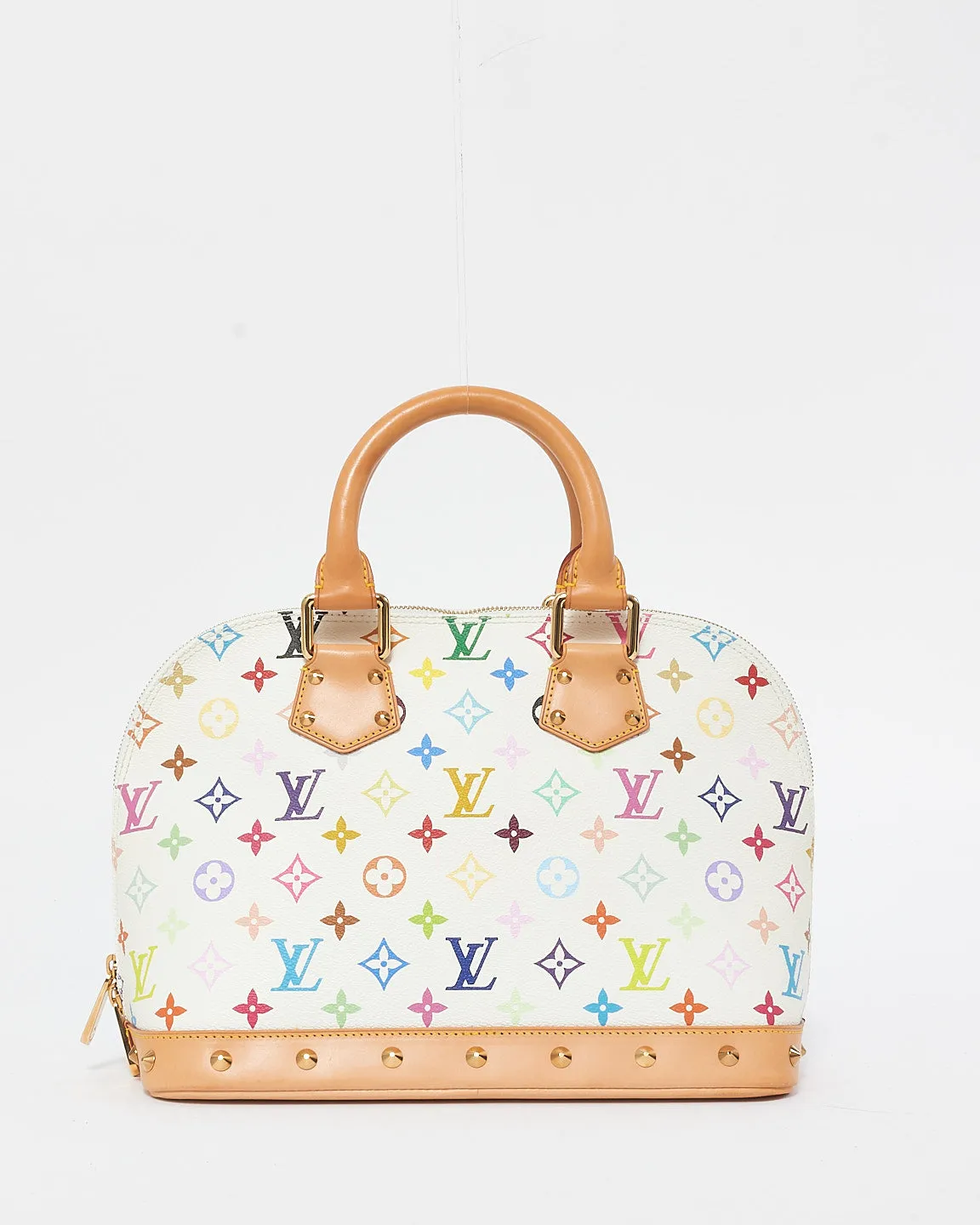 Louis Vuitton Monogram Coated Canvas Murakami Alma PM Bag