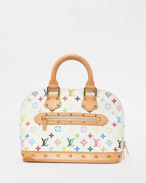 Louis Vuitton Monogram Coated Canvas Murakami Alma PM Bag