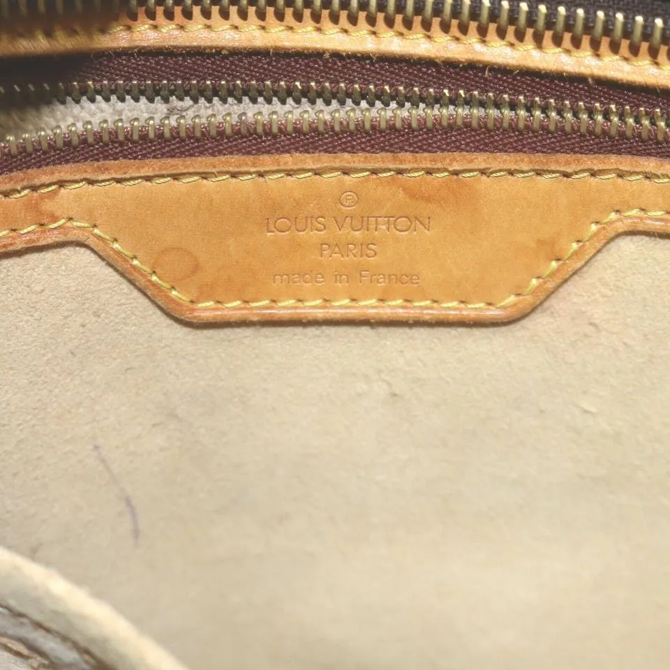 Louis Vuitton Monogram Luco Zip Tote Bag 862866