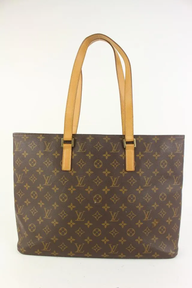 Louis Vuitton Monogram Luco Zip Tote Bag 914lv47