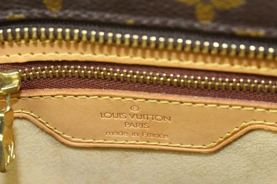 Louis Vuitton Monogram Luco Zip Tote Bag 914lv47