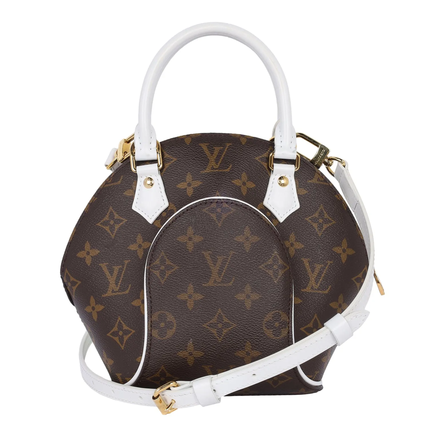 Louis Vuitton Monogram LV Match Ellipse BB White