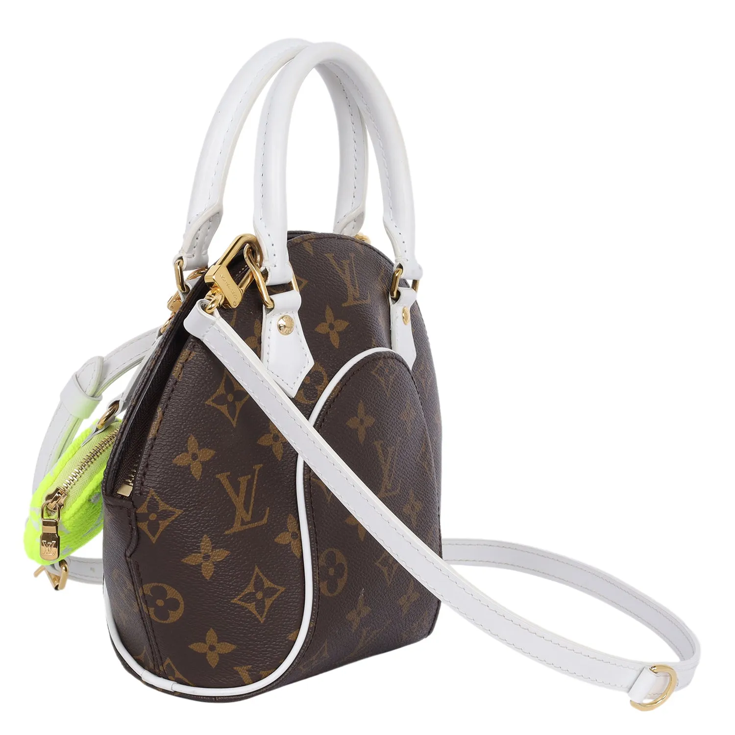 Louis Vuitton Monogram LV Match Ellipse BB White
