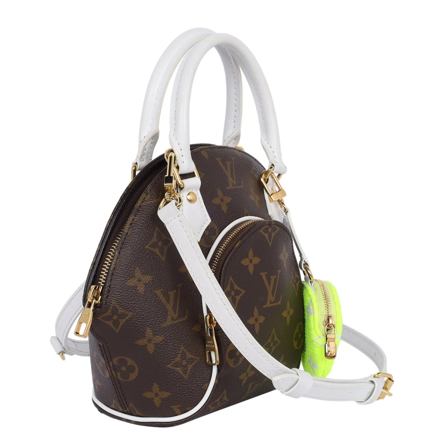 Louis Vuitton Monogram LV Match Ellipse BB White