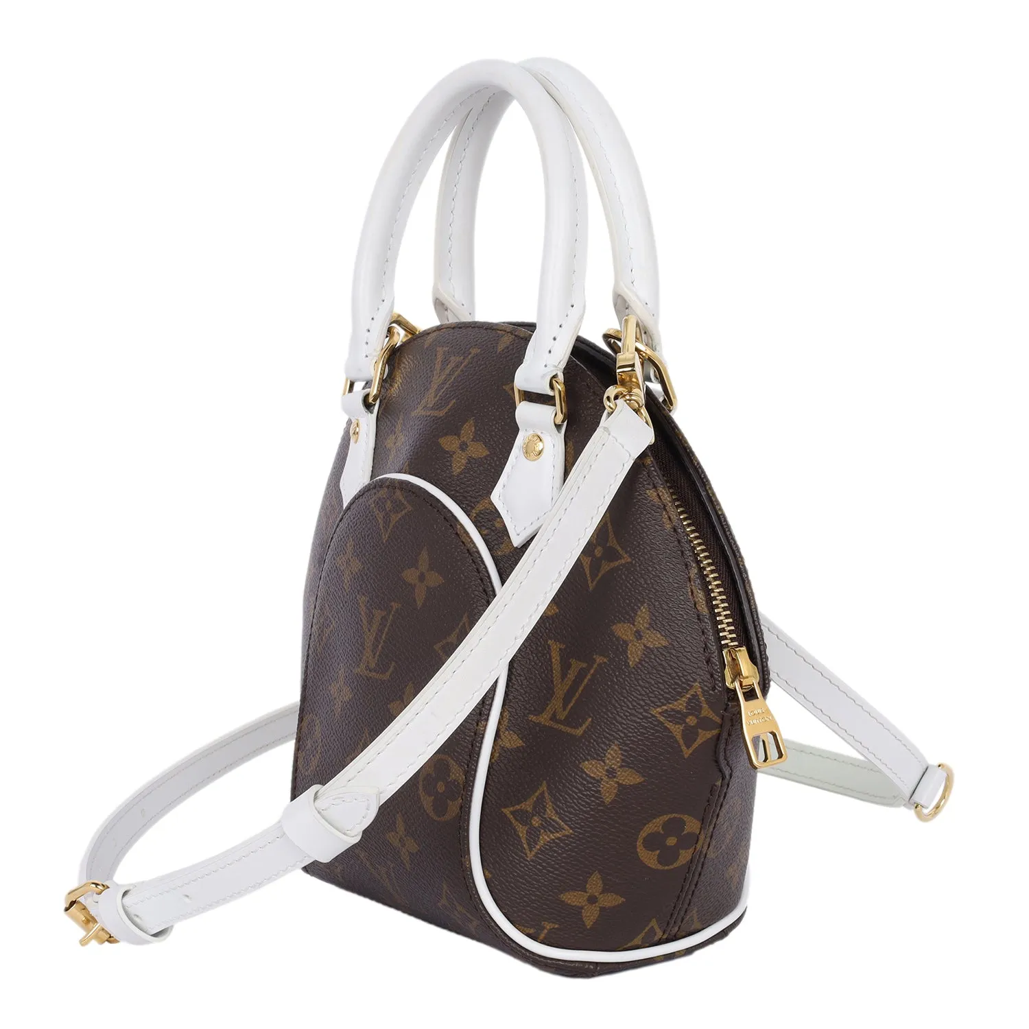 Louis Vuitton Monogram LV Match Ellipse BB White