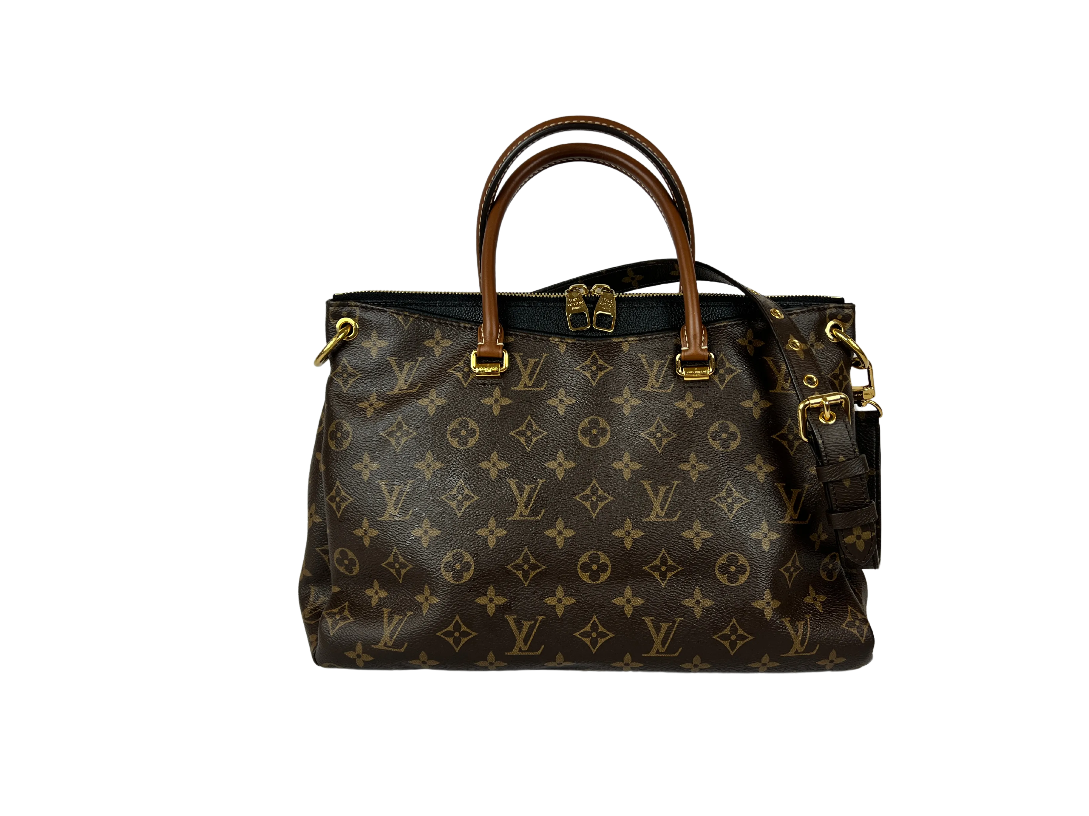 Louis Vuitton Monogram Pallas MM in Noir