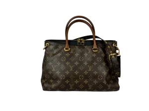 Louis Vuitton Monogram Pallas MM in Noir