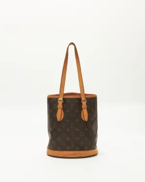 Louis Vuitton Monogram Petit Bucket Bag