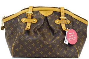 LOUIS VUITTON Monogram Tivoli GM Brown Tote Bag - Final Call