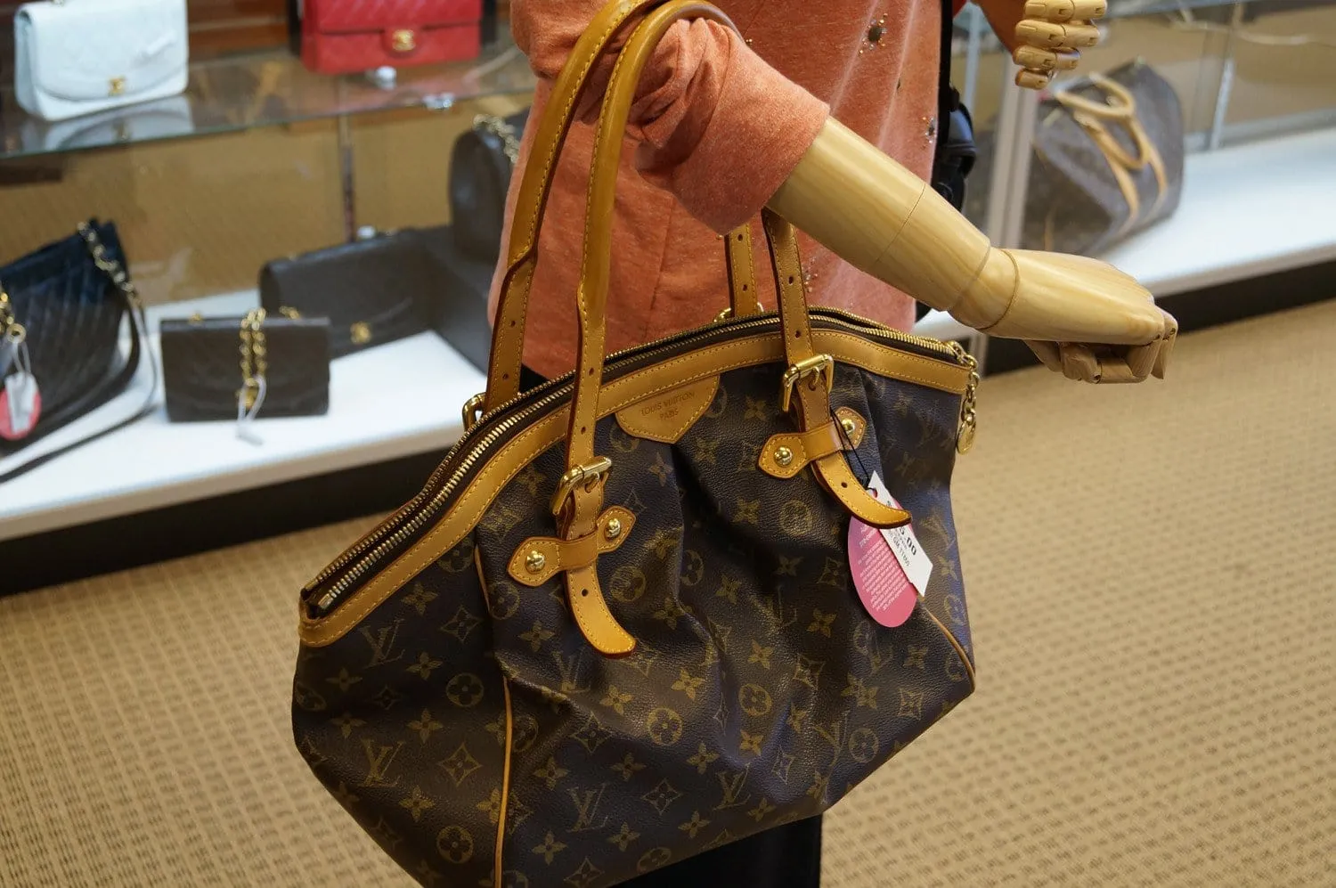 LOUIS VUITTON Monogram Tivoli GM Brown Tote Bag - Final Call