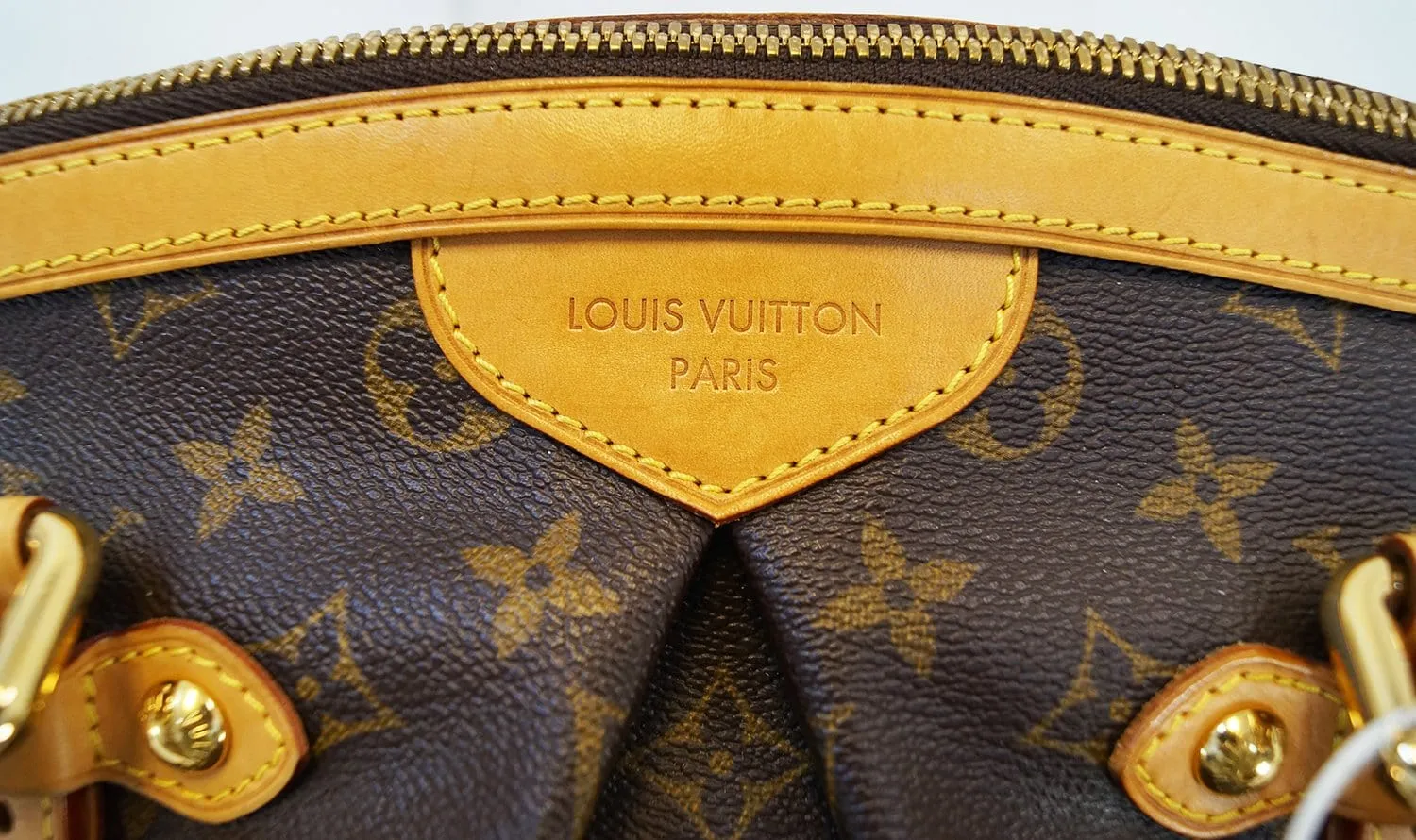 LOUIS VUITTON Monogram Tivoli GM Brown Tote Bag