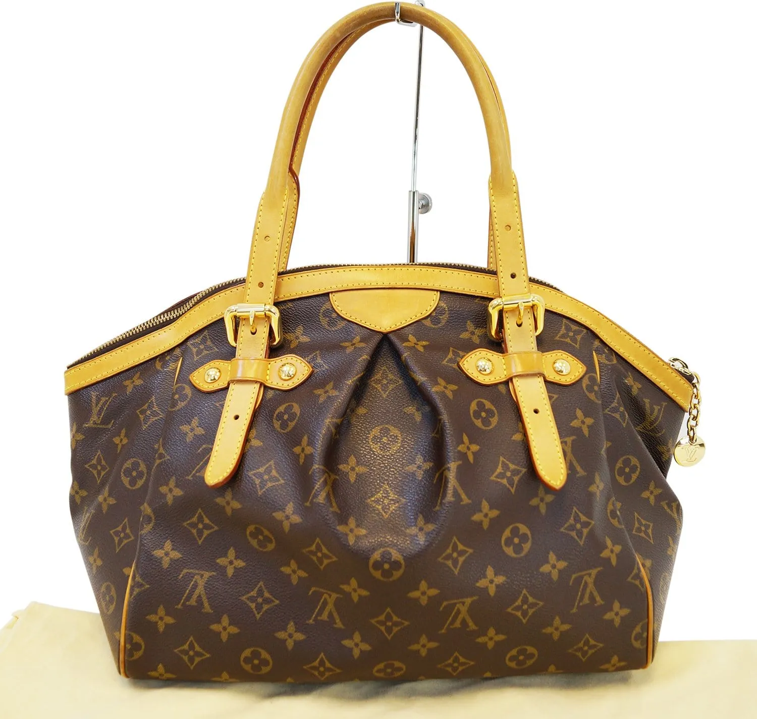 LOUIS VUITTON Monogram Tivoli GM Brown Tote Bag