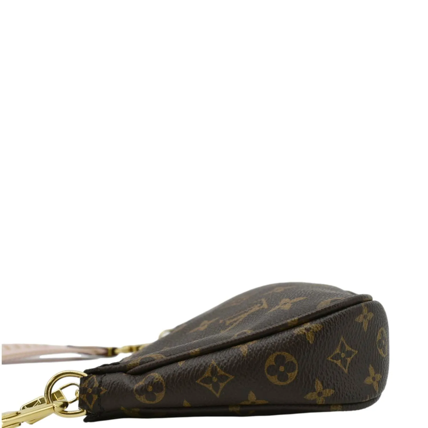 LOUIS VUITTON Multi Pochette Accessoires Monogram Canvas Crossbody Bag Brown