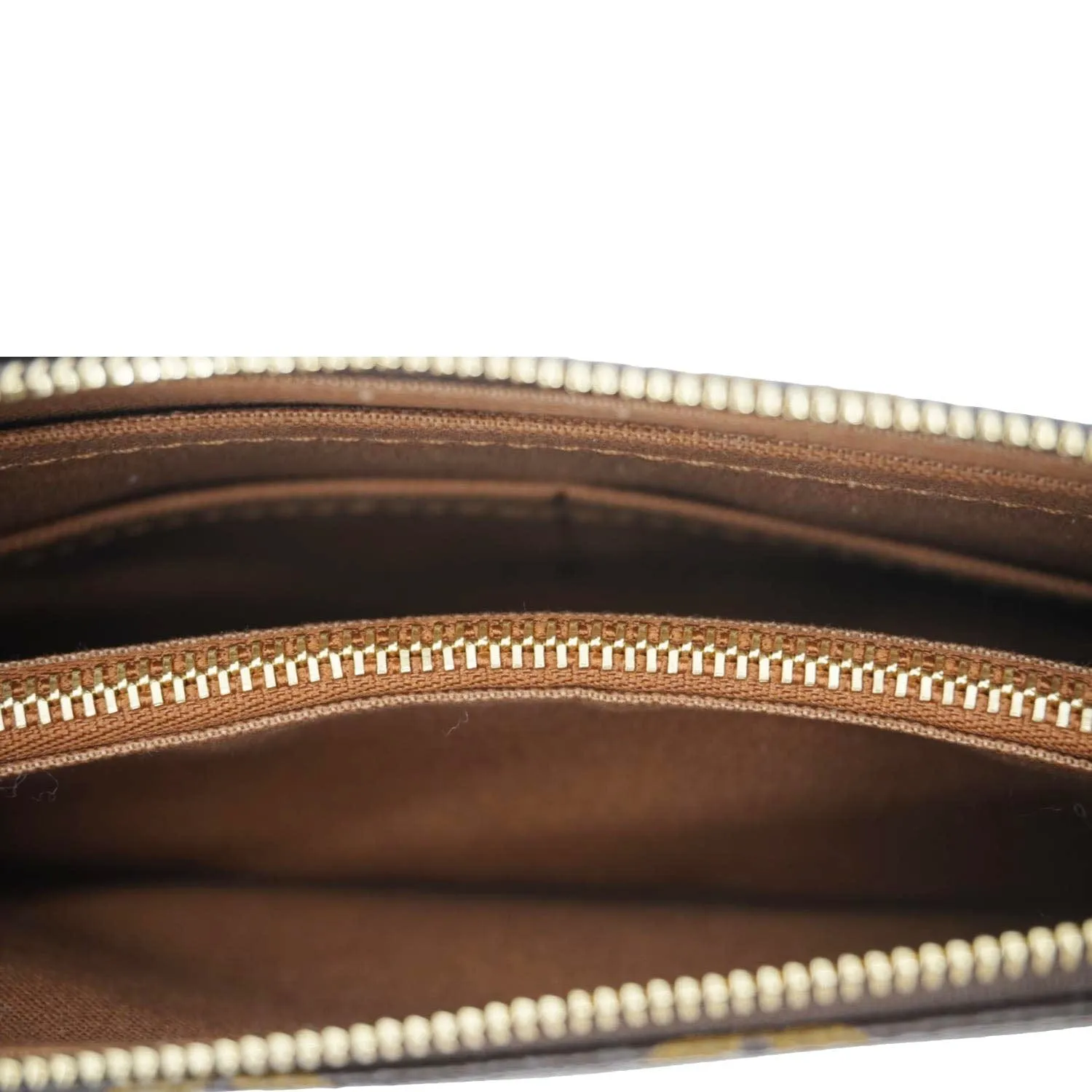 LOUIS VUITTON Multi Pochette Accessoires Monogram Canvas Shoulder Bag Brown