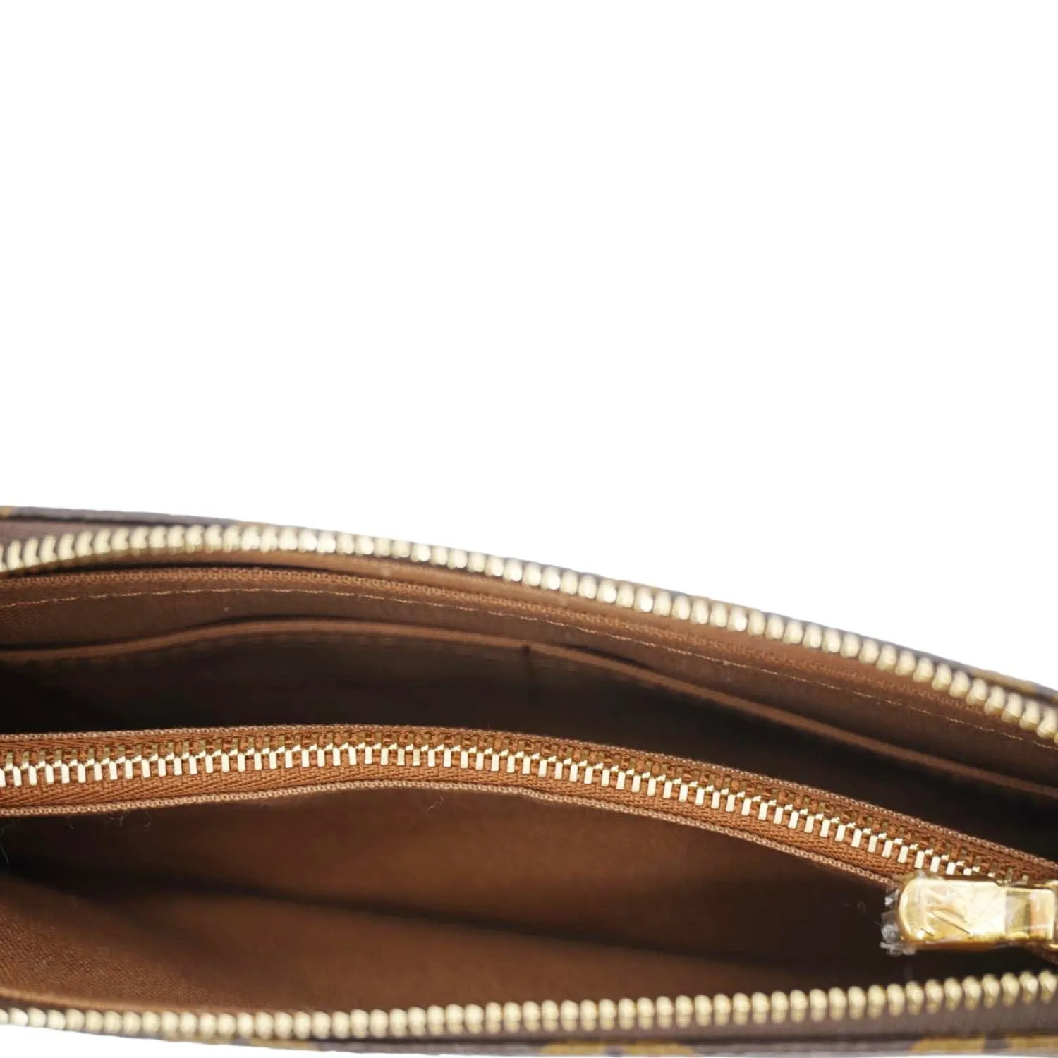 LOUIS VUITTON Multi Pochette Accessoires Monogram Canvas Shoulder Bag Brown