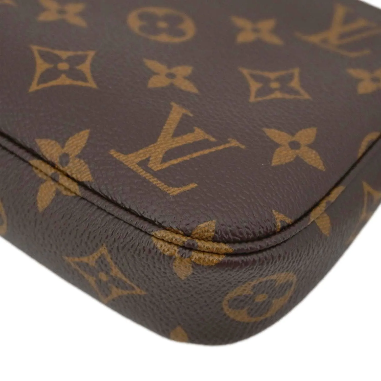 LOUIS VUITTON Multi Pochette Accessoires Monogram Canvas Shoulder Bag Brown