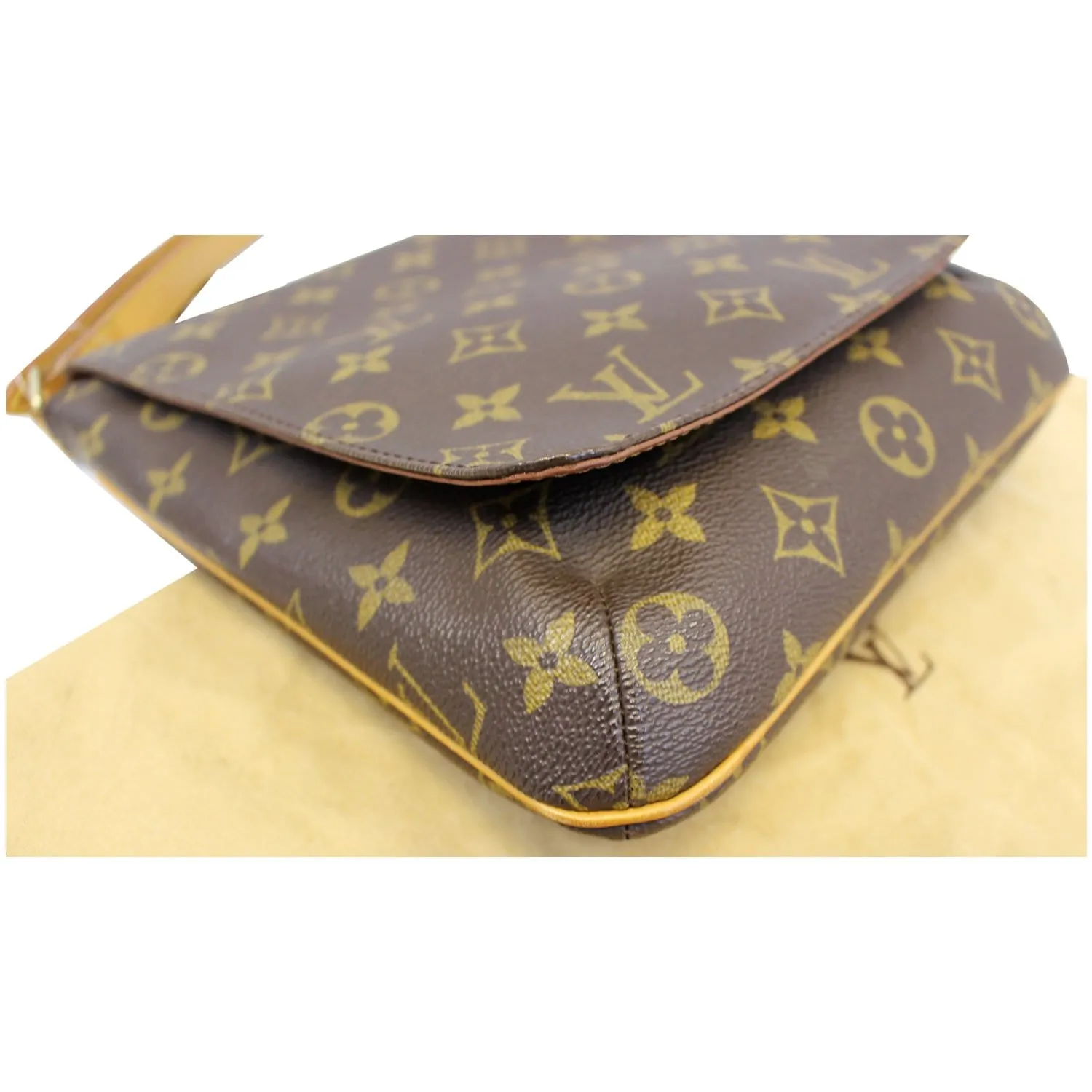 LOUIS VUITTON Musette Salsa Monogram Canvas Short Strap Shoulder Bag