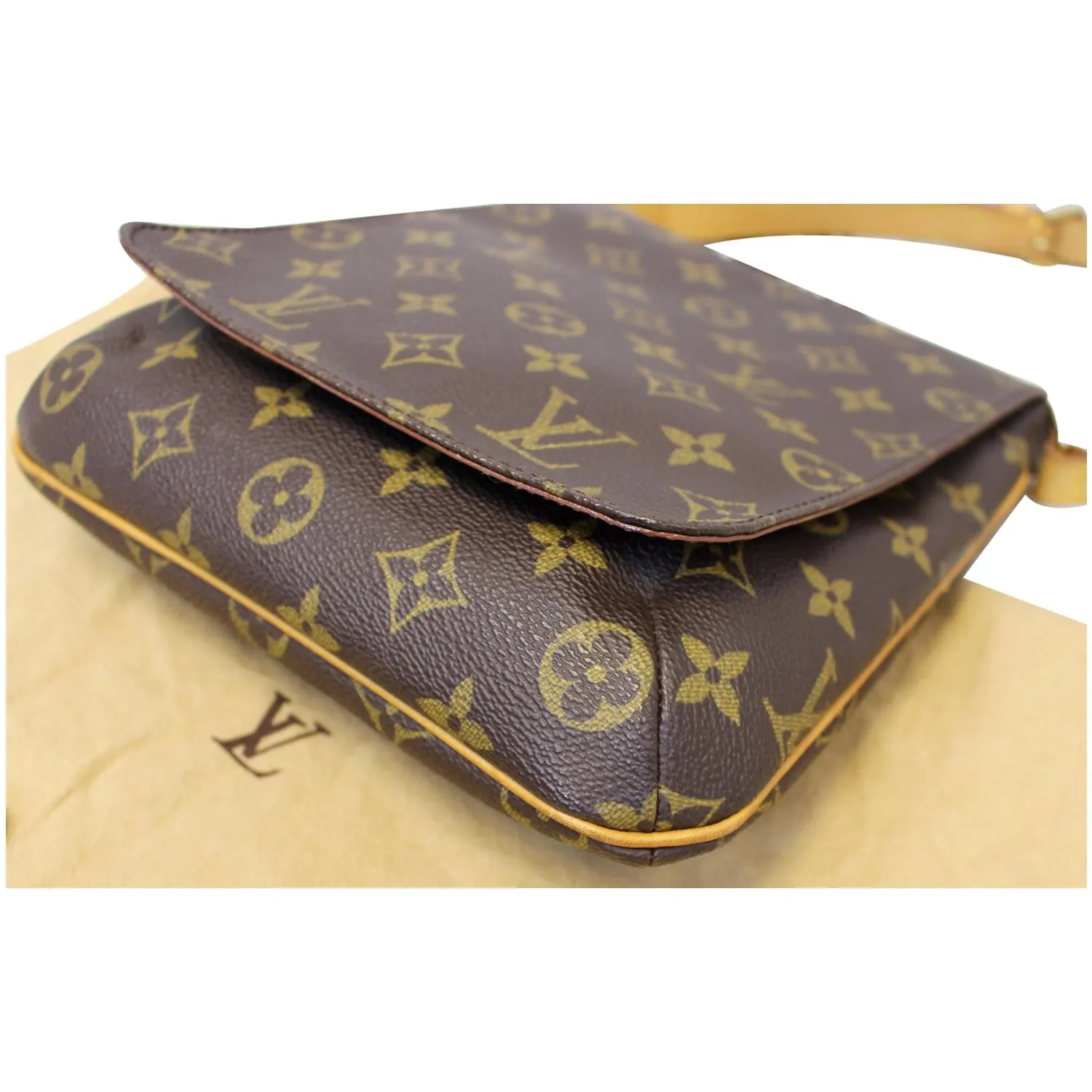 LOUIS VUITTON Musette Salsa Monogram Canvas Short Strap Shoulder Bag