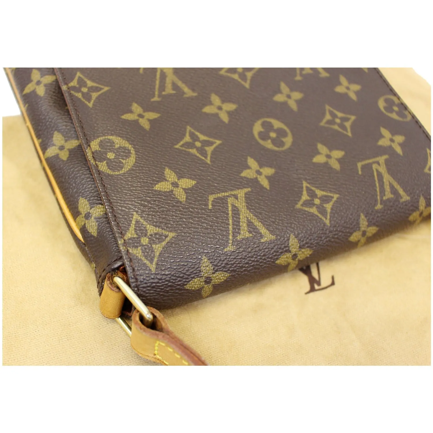 LOUIS VUITTON Musette Salsa Monogram Canvas Short Strap Shoulder Bag