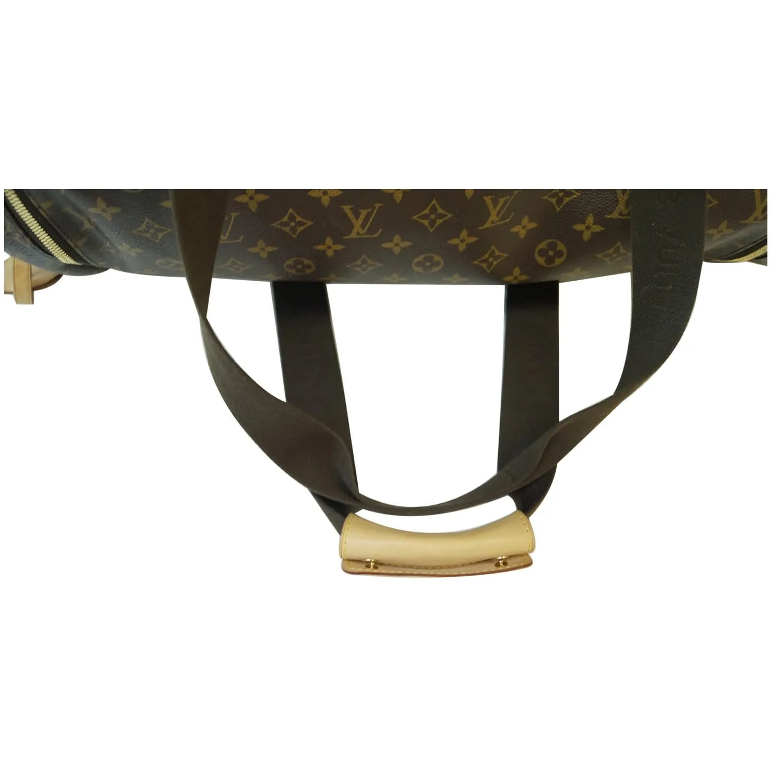 LOUIS VUITTON Neo Eole 55 Monogram Canvas Rolling Duffle Bag Brown