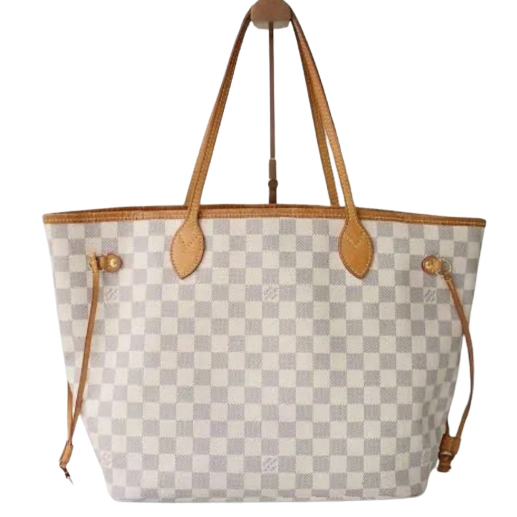 LOUIS VUITTON Neverfull MM Damier Azur
