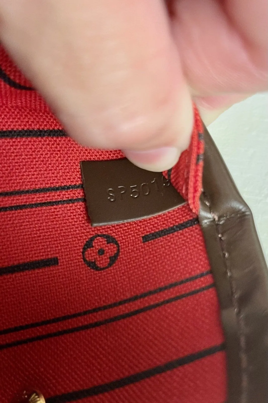 Louis Vuitton Neverfull MM Damier Ebene Tote Bag