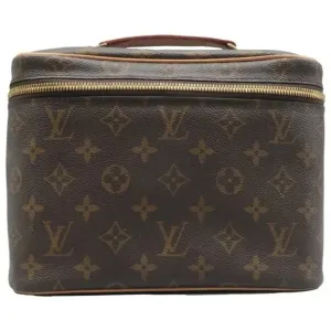 Louis Vuitton Nice Brown Monogram Canvas Vanity Case