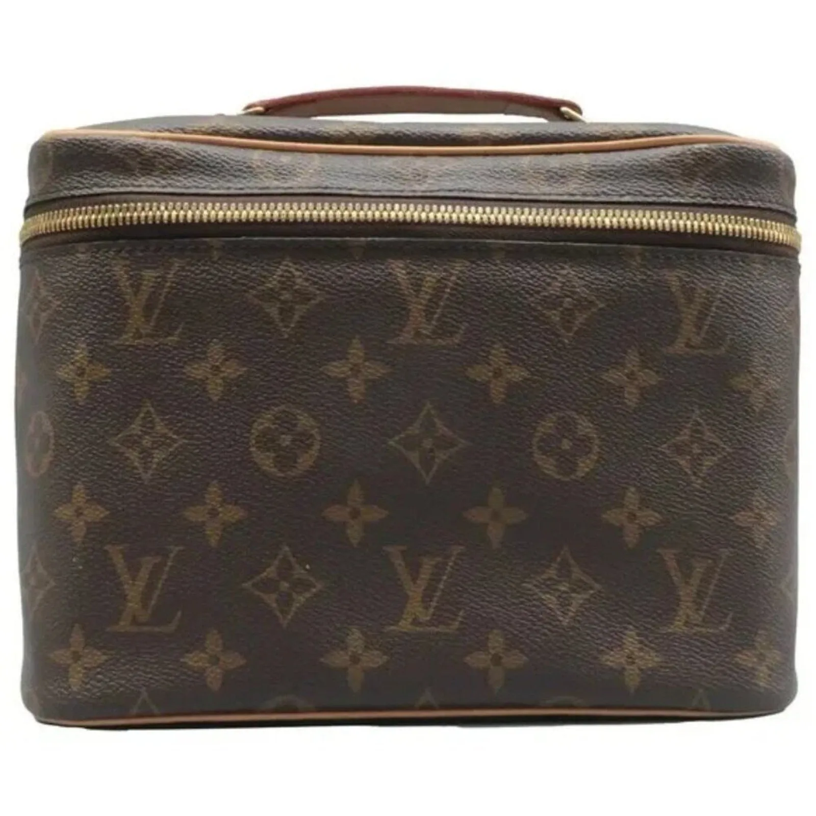 Louis Vuitton Nice Brown Monogram Canvas Vanity Case