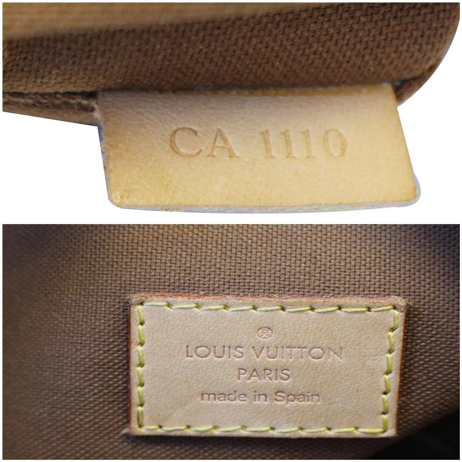 LOUIS VUITTON Odeon GM Monogram Canvas Shoulder Bag Brown