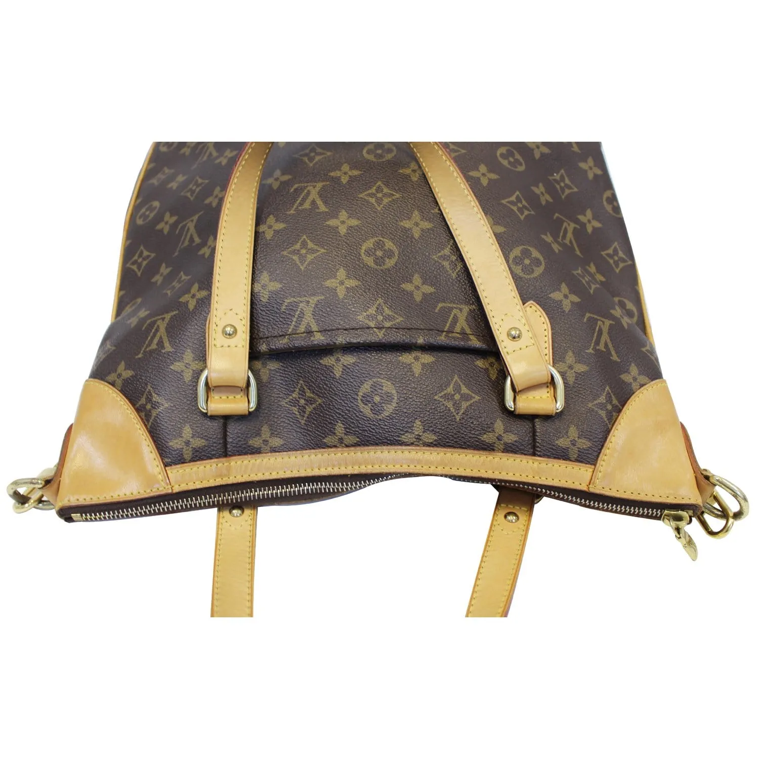 LOUIS VUITTON Odeon GM Monogram Canvas Shoulder Bag Brown