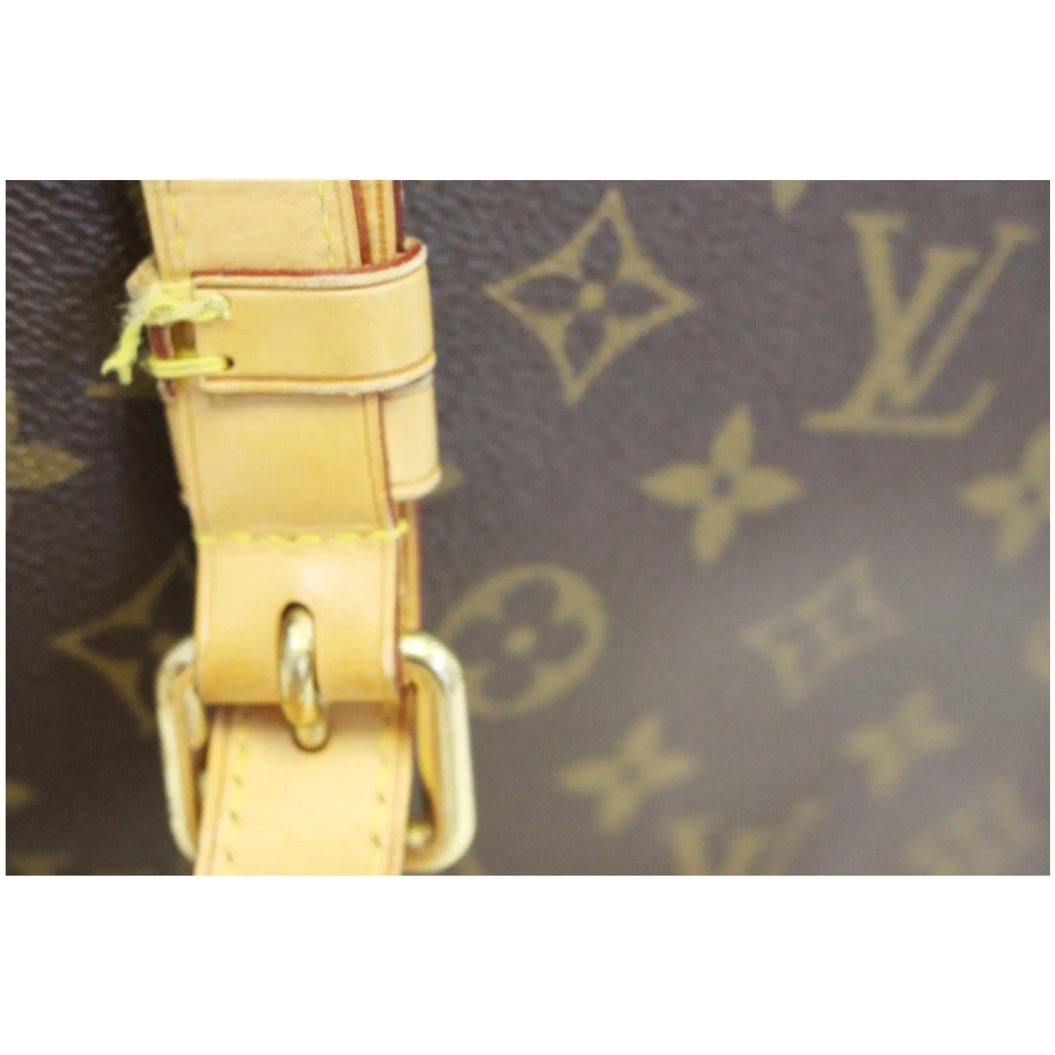 LOUIS VUITTON Odeon GM Monogram Canvas Shoulder Bag Brown