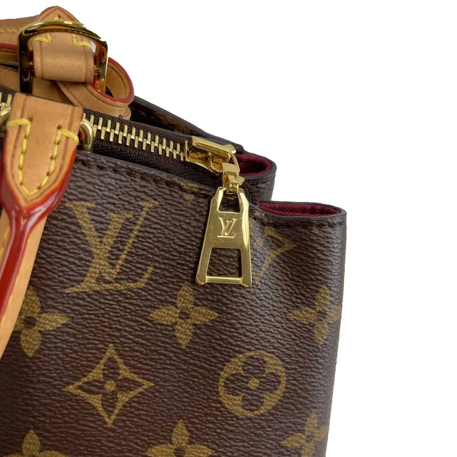 Louis Vuitton - Petit Palais - Brown Monogram Top Handle w/ Shoulder Strap