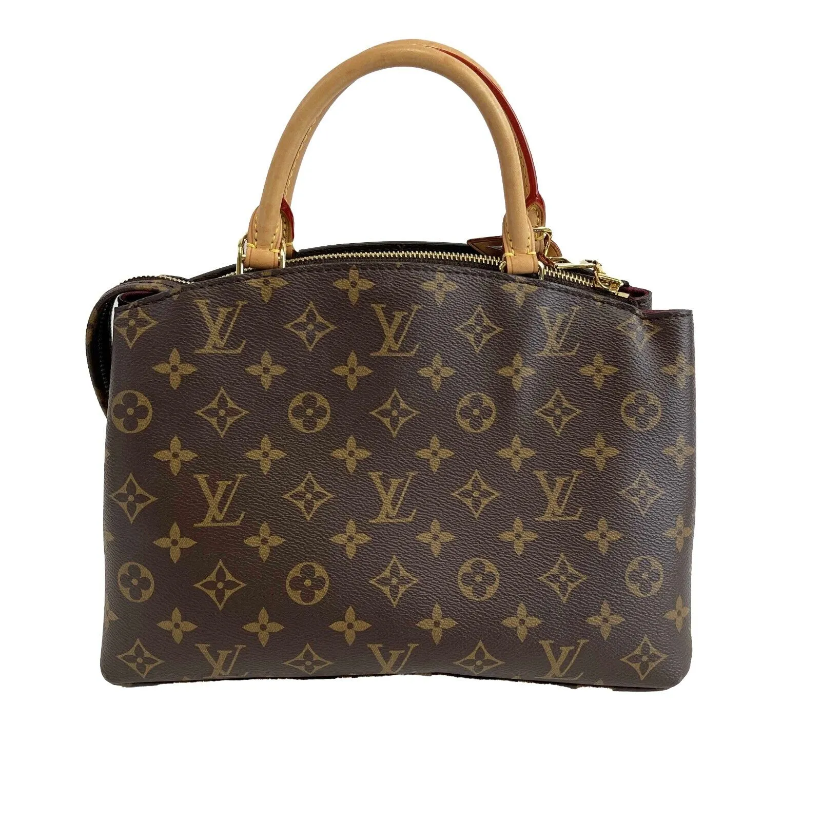 Louis Vuitton - Petit Palais - Brown Monogram Top Handle w/ Shoulder Strap